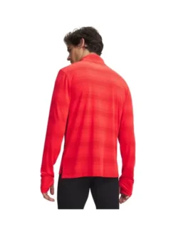 Under Armour Bluza techniczna UA-6010887-713 Czerwony Regular Fit
