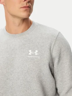 Under Armour Bluza Ua Essential 1374250 Szary jasny Loose Fit