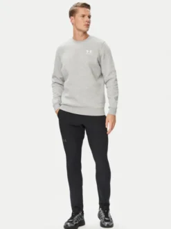 Under Armour Bluza Ua Essential 1374250 Szary jasny Loose Fit