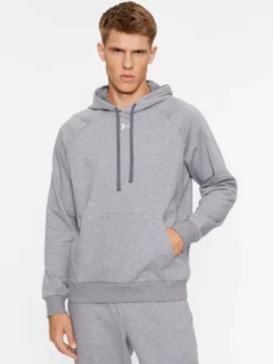 Under Armour Bluza Ua Rival Fleece Hoodie 1379757 Szary Loose Fit