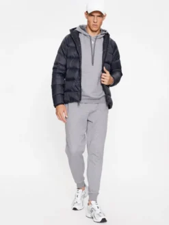 Under Armour Bluza Ua Rival Fleece Hoodie 1379757 Szary Loose Fit