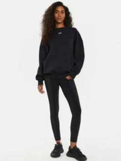 Under Armour Bluza UA Rival Fleece 1386463 Czarny Oversize