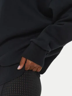 Under Armour Bluza UA Rival Fleece 1386463 Czarny Oversize