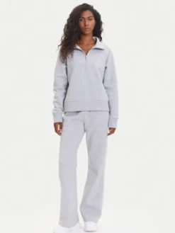 Under Armour Bluza Ua Rival 1379492 Szary Loose Fit