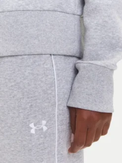 Under Armour Bluza Ua Rival 1379492 Szary Loose Fit