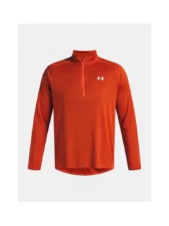 Under Armour Koszulka techniczna UA-1382797-844 Pomarańczowy Regular Fit