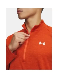 Under Armour Koszulka techniczna UA-1382797-844 Pomarańczowy Regular Fit