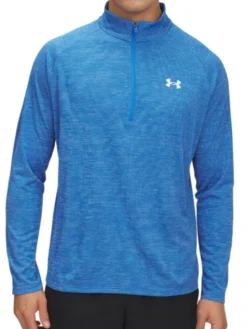 Under Armour Koszulka techniczna UA-1382797-402 Niebieski Regular Fit