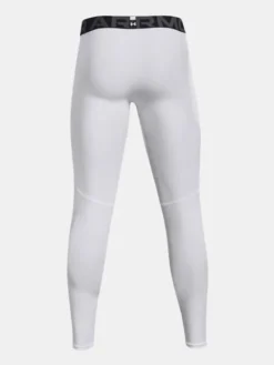 Under Armour Legginsy 1361586-100 Biały Regular Fit