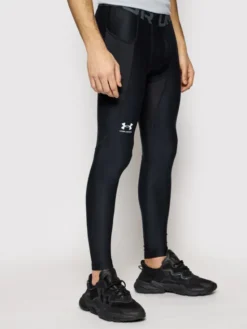 Under Armour Legginsy HeatGear® 1361586 Czarny Slim Fit
