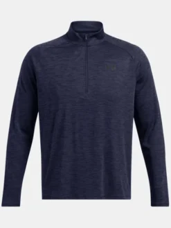 Under Armour Longsleeve 1382797-410 Granatowy Loose Fit