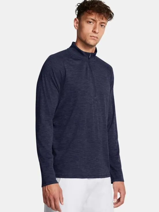 Under Armour Longsleeve 1382797-410 Granatowy Loose Fit