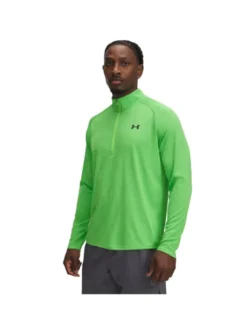 Under Armour Longsleeve UA-1382797-362 Zielony Active Fit