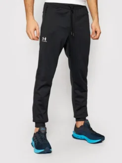Under Armour Spodnie dresowe Ua Sportstyle 1290261 Czarny Relaxed Fit