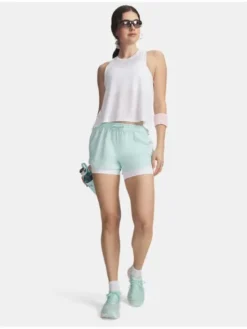 Under Armour Szorty materiałowe UA-6009610-703 Niebieski jasny Active Fit