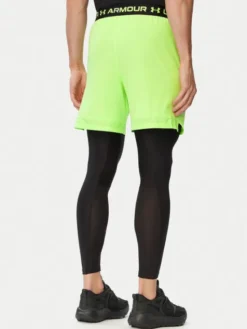 Under Armour Szorty sportowe Vanish Woven 6in 1373718 Zielony jasny Regular Fit