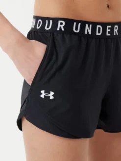 Under Armour Szorty sportowe Ua Play Up 3.0 1344552 Czarny Loose Fit