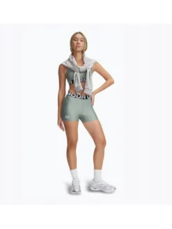 Under Armour Szorty sportowe UA-1383629-348 Zielony jasny Slim Fit