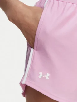 Under Armour Szorty sportowe Tech™ Play Up 1389882 Różowy jasny Regular Fit
