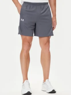 Under Armour Szorty sportowe Ua Zone 7 1383389 Szary Regular Fit