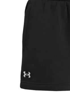 Under Armour Szorty sportowe Rival Fleece Short 1382723-001 Czarny Loose Fit