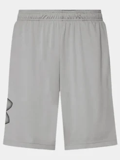 Under Armour Szorty sportowe Ua Tech Graphic Short 1306443-035 Szary Loose Fit