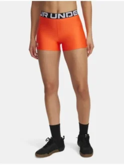 Under Armour Szorty sportowe UA-1383629-847 Pomarańczowy jasny Slim Fit