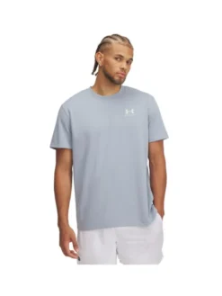 Under Armour T-Shirt UA-1373997-465 Szary Active Fit
