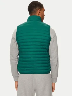 United Colors Of Benetton Kamizelka 2BA2UJ005 Zielony Regular Fit
