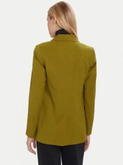 United Colors Of Benetton Marynarka 2YVXDW03A Zielony Regular Fit