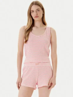 United Colors Of Benetton Piżama 36LC3P03V Czerwony Regular Fit