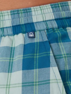 United Colors Of Benetton Spodnie piżamowe 4MYG4F00D Niebieski Regular Fit