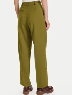 United Colors Of Benetton Spodnie palazzo 4YVXDF09R Zielony Regular Fit