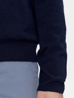United Colors Of Benetton Sweter 1002U1G34 Granatowy Regular Fit