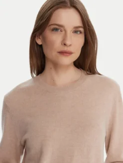 United Colors Of Benetton Sweter 1002D10BG Beżowy Relaxed Fit