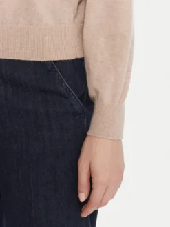 United Colors Of Benetton Sweter 1002D10BG Beżowy Relaxed Fit