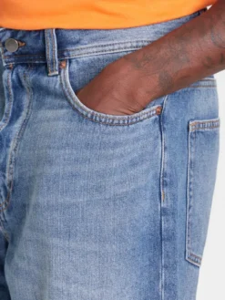 United Colors Of Benetton Szorty jeansowe 4AW7U9018 Niebieski Relaxed Fit