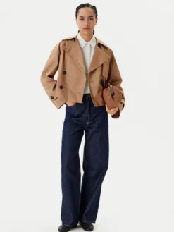 United Colors Of Benetton Trencz 2RGCDW034 Beżowy Regular Fit