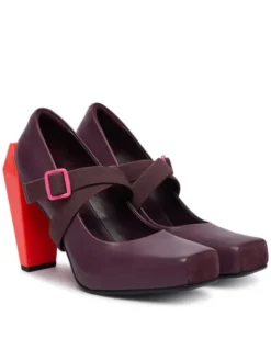 United Nude Czółenka Gem Swan HI 1102999316 Bordowy
