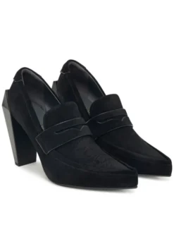 United Nude Półbuty Gem Loafer Hi 10955560195 Czarny