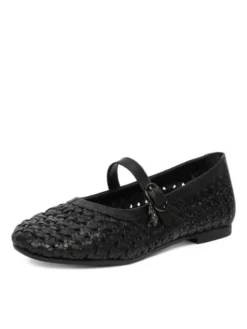 U.S. Polo Assn. Baleriny EO-LARISA001W/6L1 Czarny