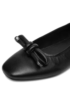 U.S. Polo Assn. Baleriny EO-OXANA001W/6L1 Czarny