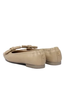 U.S. Polo Assn. Baleriny EO-OXANA001W/6L1 Beżowy jasny