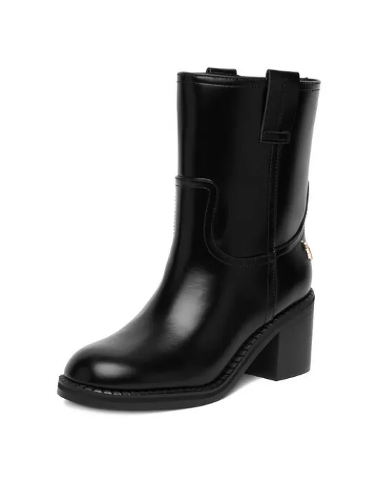 U.S. Polo Assn. Botki EO-KATIA001W/EY1 Czarny