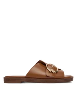 U.S. Polo Assn. Klapki EO-MARINA002W/6Y1 Brązowy