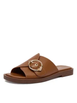 U.S. Polo Assn. Klapki EO-MARINA002W/6Y1 Brązowy