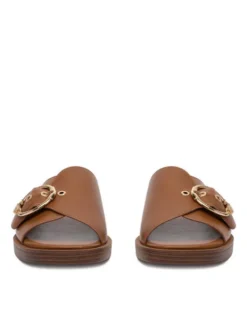 U.S. Polo Assn. Klapki EO-MARINA002W/6Y1 Brązowy