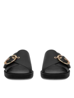 U.S. Polo Assn. Klapki EO-MARINA002W/6Y1 Czarny