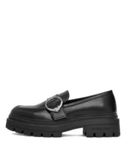 U.S. Polo Assn. Loafersy EO-SVETA001W/GY1 Czarny