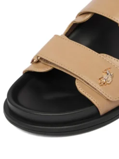 U.S. Polo Assn. Sandały EO-EDITH001W/6Y1 Beżowy